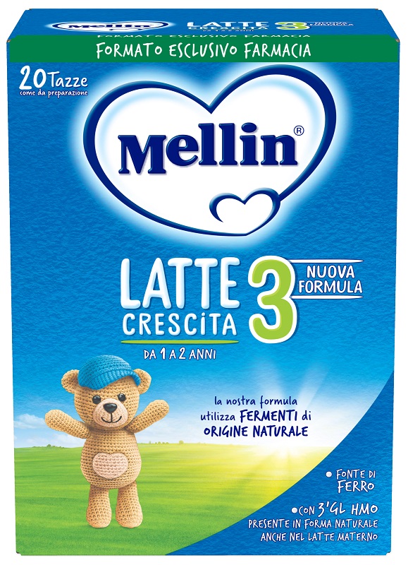 MELLIN 3 Latte di crescita in polvere 700 gr (12 - 24 mesi)