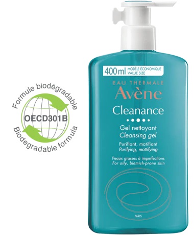 Avne Eau Thermale Clenance Gel Detergente viso e corpo 400 Ml