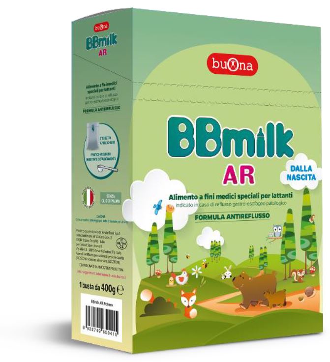 Bbmilk AR Latte in polvere antirigurgito 400 gr