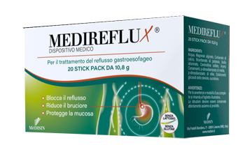 Medireflux dispositivo medico per il reflusso gastrico 20 Stick **