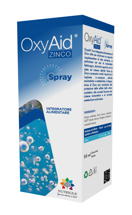 OXYAID ZINCO Integratore alimenatre SPRAY 50 ml