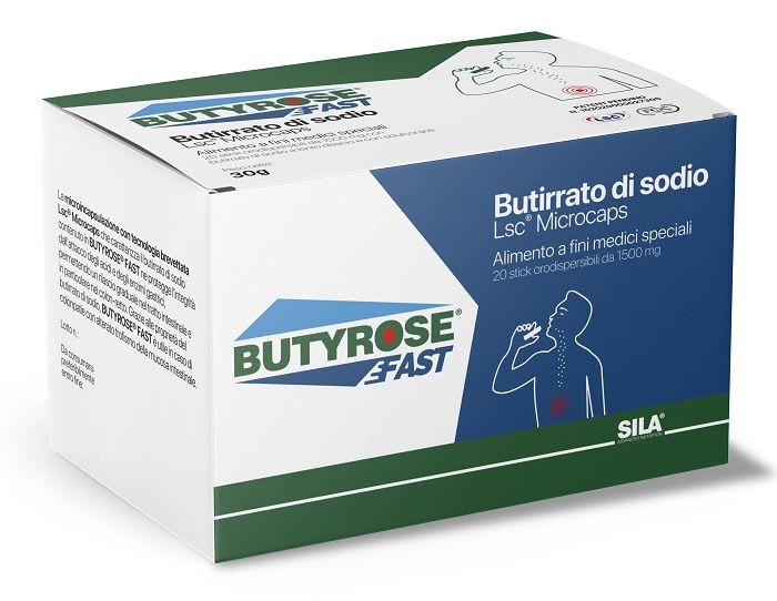 Sila Butyrose Fast alimento a fini medici speciali 20 Stick