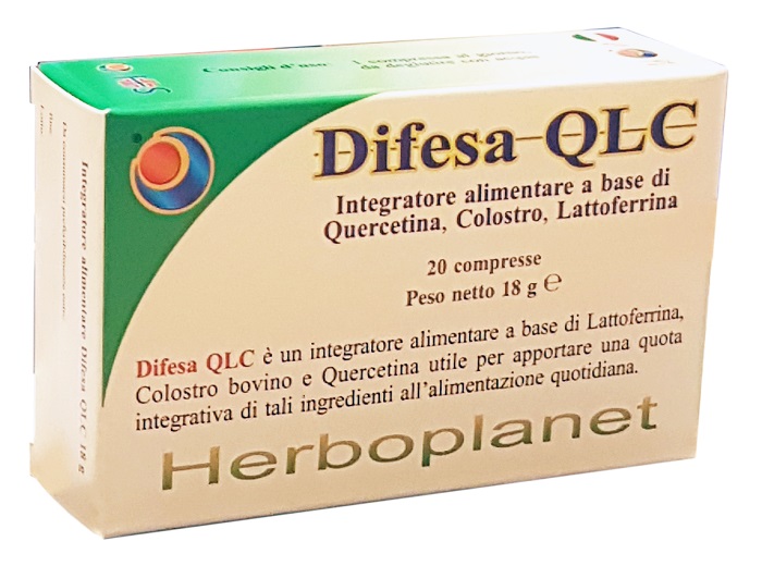 Herboplanet Difesa QLC Integratore a base di quercetina 20 compresse