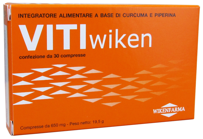 VITIwiken integratore a base di curcuma 30 compresse