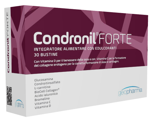Condronil Forte Integratore alimentare per la cartilagine e le ossa 30 bustine