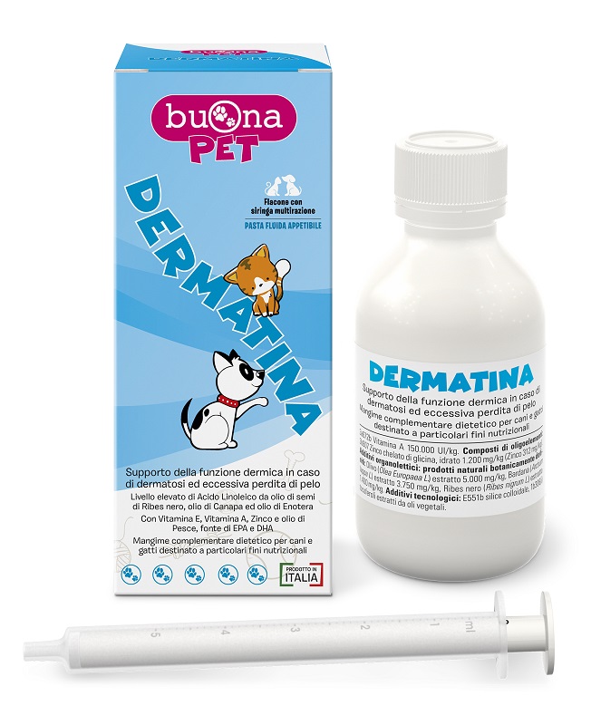 DERMATINA mangime complementare per il pelo di cani e gatti 90 gr