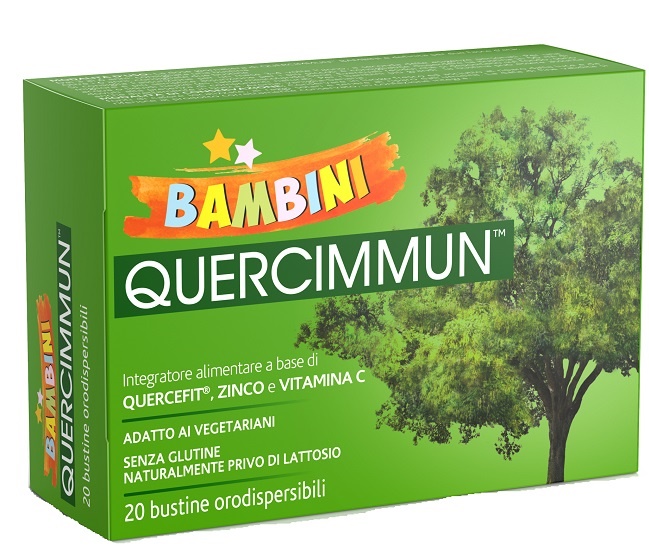 Quercimmun bambini integratore con quercitina 20 bustine orosolubili