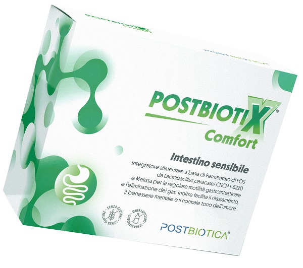 Postbiotix Comfort integratore per l'intestino 20 bustine