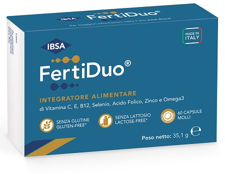 Fertiduo Integratore per la fertilit maschile 60 capsule