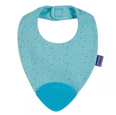 Chicco bavaglino massaggiagengive GUMMY azzurro