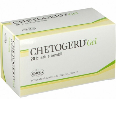 Chetogerd Gel Integratore alimentare 20 stick bevibili