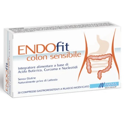 Endofit colon sensibile integratore alimentare 30 compresse