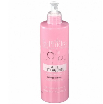 EUPHIDRA Latte Detergente Struccante 2 In 1 Per Pelli Sensibili 400 ml - Immagine 10