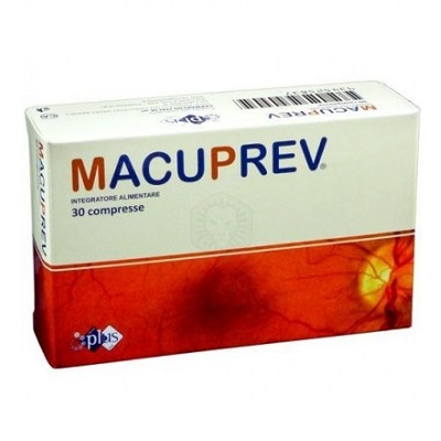 Macuprev Integratore per Difese Immunitarie e vista 30 compresse