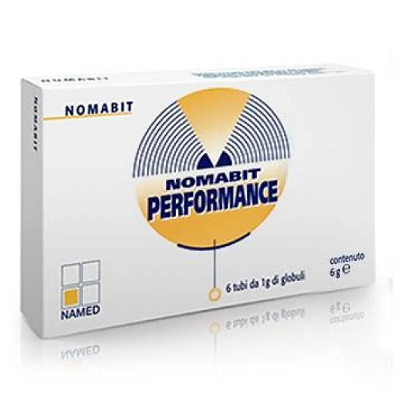 Named Nomabit PERFORMANCE medicinale omeopatico 6 globuli