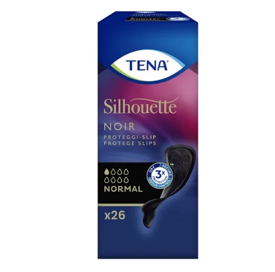 Tena Silhouette Noir Normal Proteggi slip 26 pezzi