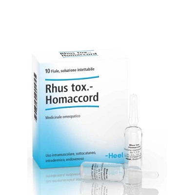 HEEL Rhus tox homaccord medicinale omeopatico 10 fiale
