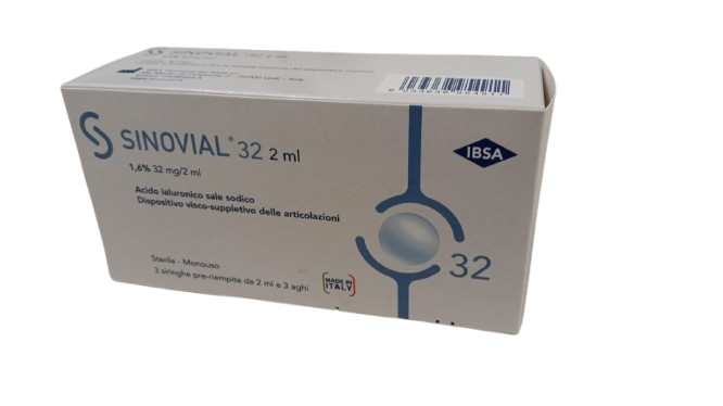 Sinovial 32 Siringa per liquido sinoviale 3 Pezzi da 2 Ml