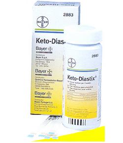 KETODIASTIX GLICOSURIA/CHETONURIA 50 strisce reattive