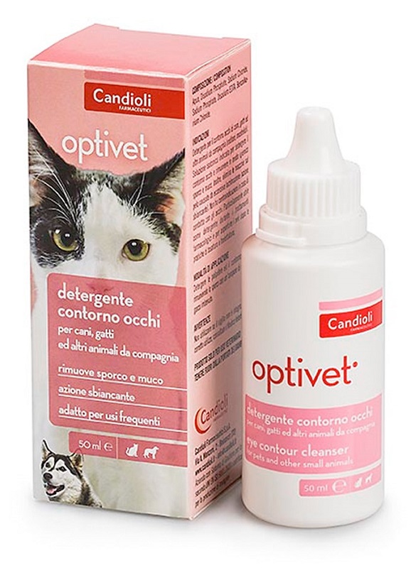 Candioli Chiaro Optivet Detergente Per Occhi Per Cani E Gatti Flacone 50 Ml - Immagine 5