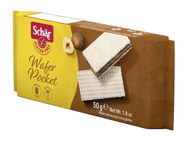 SCHAR WAFER POCKET NOCCIOLA50G
