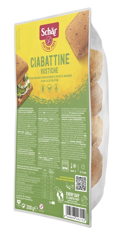 SCHAR CIABATTINE RUSTICHE 200G