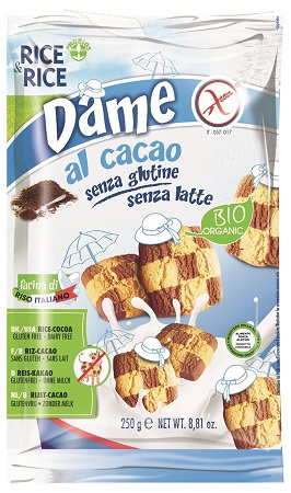 RICE&RICE BISC DAME AL CACAO 250