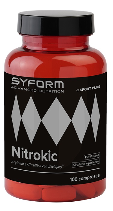 New Syform Bianco/Rossa Nitrokic 100 Compresse Senza Glutine Naturalmente Privo Di Lattosio - Immagine 5