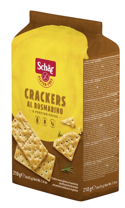 SCHAR CRACKERS ROSMARINO 210G
