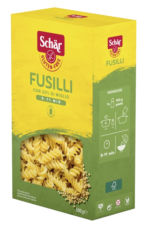SCHAR-PASTA FUSILLI 500G