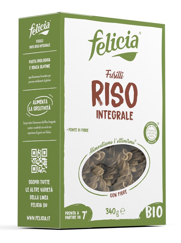 FELICIA Bio Integrale Fusilli 340g - Immagine 3