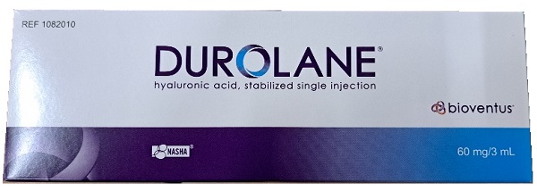 SIRINGA INTRA-ARTICOLARE DUROLANE acido ialuronico gel 60 mg 3 ml