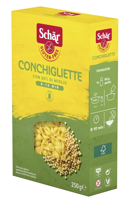 SCHAR-PASTA CONCHIGL 250GR