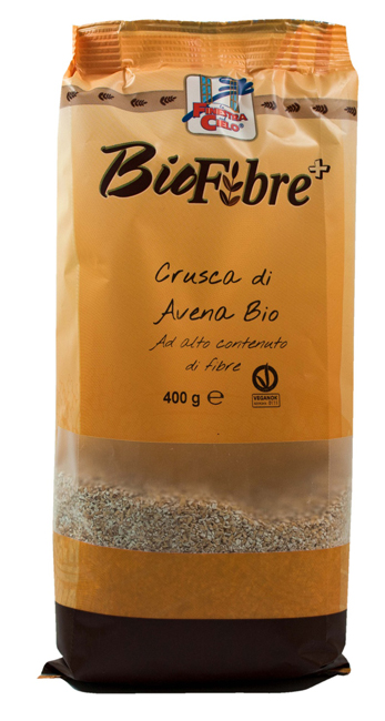 BIOFIBRE+CRUSCA AVENA 400G FINES