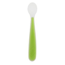 Chicco – Cucchiaio Morbido In Silicone 6m+ Verde Chicco