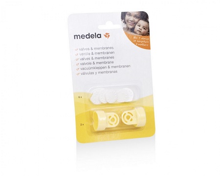 Medela Bianco Accessori Per Tiralatte, Membrana Harmony Con Stile E O-Ring - Immagine 5