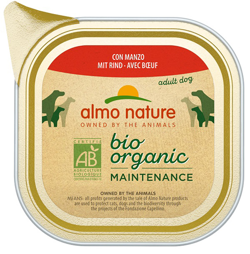ALMO DOG BIOPATE 100 GR MANZO