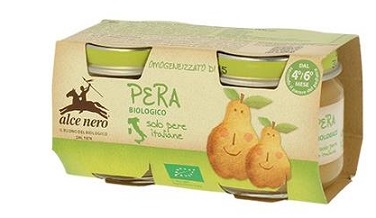 Alce Nero – Omogeneizzato Pera Bio 2x80gr Alce Nero Br