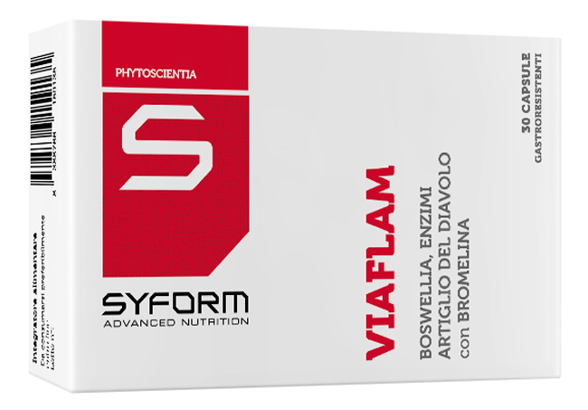 Syform Srl Viaflam 30 Capsule Vegetali - Immagine 3