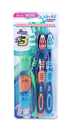 SPAZZOLINO TRIPACCO IDROFIL