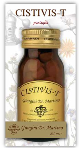 Dr. Giorgini Dr Giorgini Cistivis-T Integratore Per Cistite 80 Pastiglie - Immagine 3