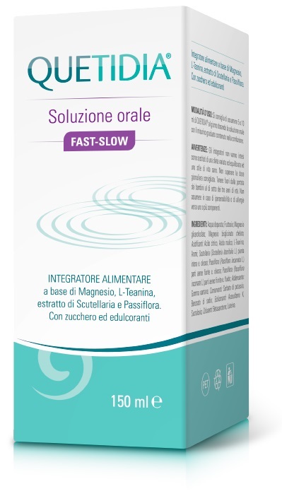 QUETIDIA SOLUZIONE ORALE FAST SLOW 150 ML
