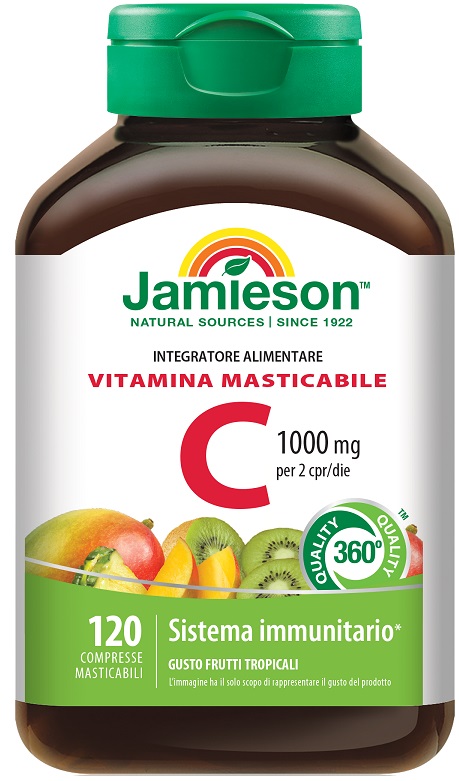 JAMIESON VIT C 1000 TRO 120CPR