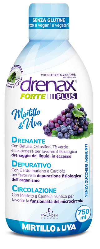 DRENAX FORTE PLUS MIRTILLO/UVA