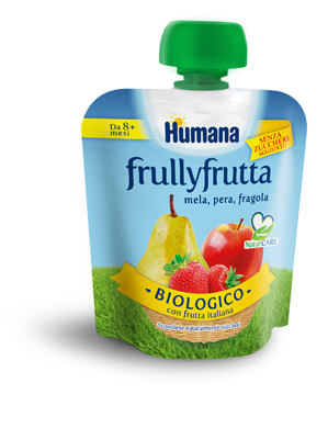 Humana – Frullyfrutta Mela Pera Fragola 90 Gr