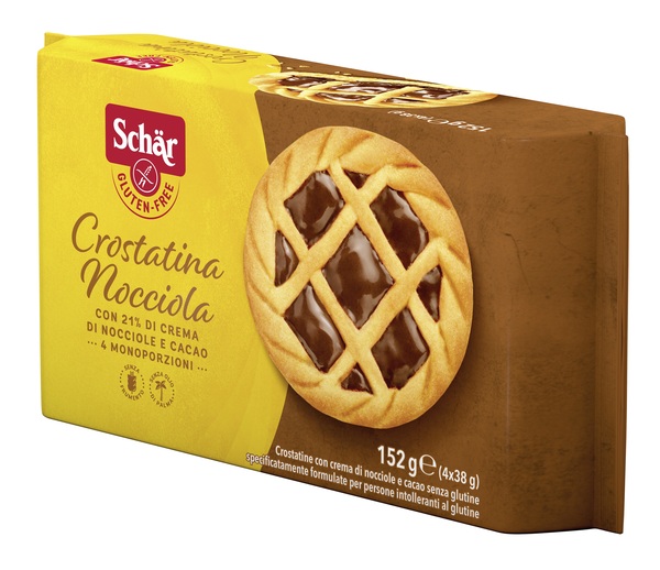 SCHAR CROSTATINA NOCCIOLA 4 MONOPORZIONI DA 38 G