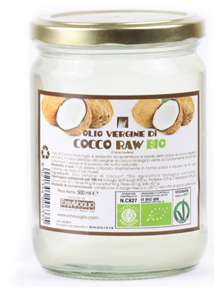 OLIO DI COCCO BIO 500ML (I6/EB11