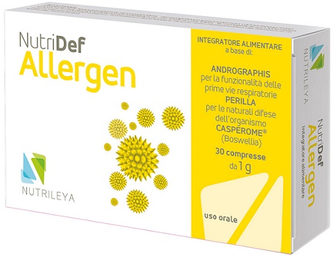 NUTRIDEF ALLERGEN 30CPR