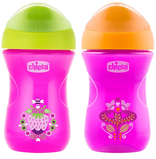 Chicco – Tazza Easy 12m+ Rosa Chicco