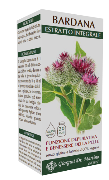 Bardana Flacone 200 ml - Integratore A Base Di Estratto Di Bardana - Immagine 4